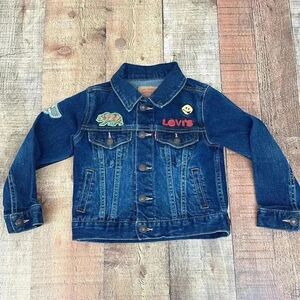 Levi’s Trucker Denim Jacket with Patches Children’s Sz 3T